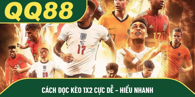Cách đọc kèo 1X2 cực dễ – hiểu nhanh