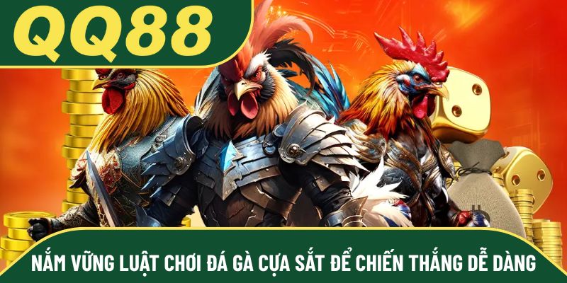 Nắm vững luật chơi đá gà cựa sắt để chiến thắng dễ dàng