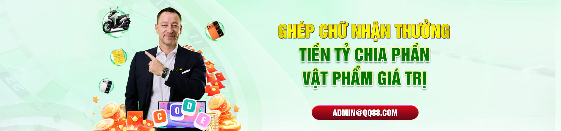 ghép chữ nhận thưởng