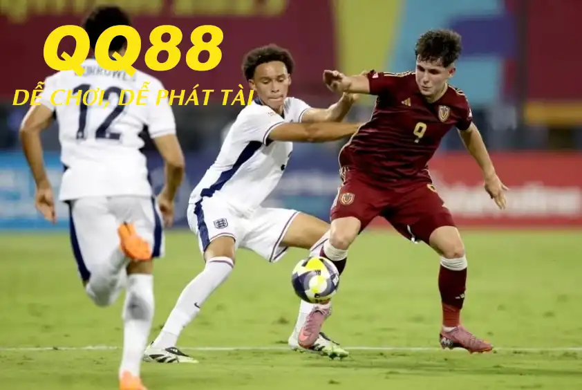 U17 Venezuela (áo đỏ) được dự đoán sẽ có chiến thắng đậm trước U17 Haiti U17 Venezuela (áo đỏ) được dự đoán sẽ có chiến thắng đậm trước U17 Haiti